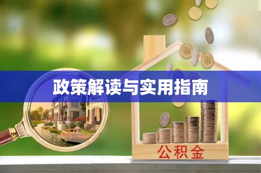 资阳政策解读与实用指南