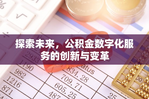 资阳探索未来，公积金数字化服务的创新与变革