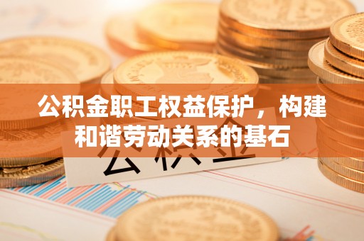 资阳公积金职工权益保护，构建和谐劳动关系的基石