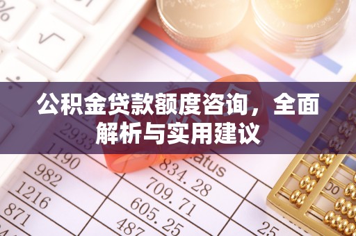 资阳公积金贷款额度咨询，全面解析与实用建议