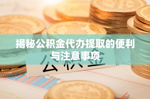 资阳揭秘公积金代办提取的便利与注意事项
