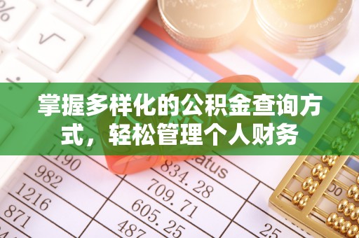 资阳掌握多样化的公积金查询方式，轻松管理个人财务